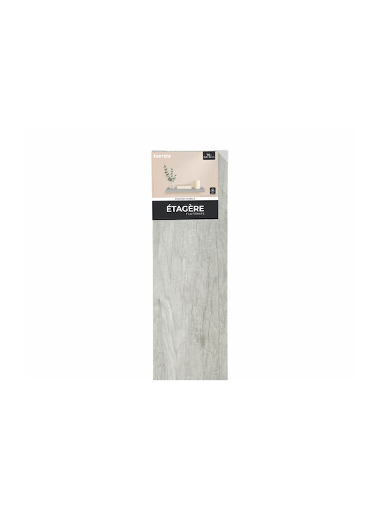 Ράφι Τοίχου με LED White Oak 75x22.8x3.4εκ.