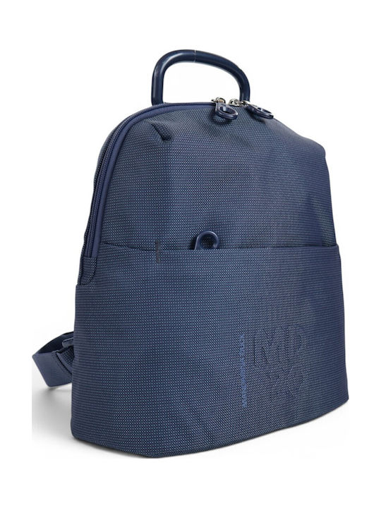 Geantă De Damă Din Material Textil Albastră Tip Rucsac