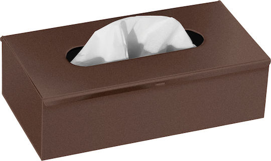 Sanco Tissue Box Wall Mounted White Tissue Holder 13x25x7.5cm 00102-M101