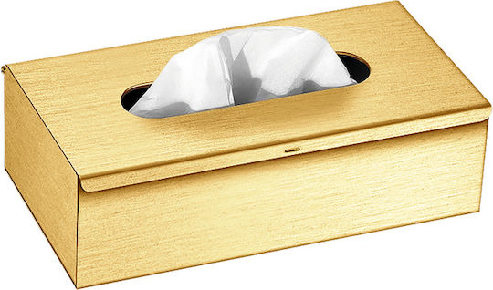 Sanco Tissue Box Wall Mounted White Tissue Holder 13x25x7.5cm 00102-M101