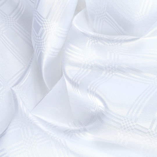 Excellent Houseware Stain Resistant White Tablecloth 130x180cm