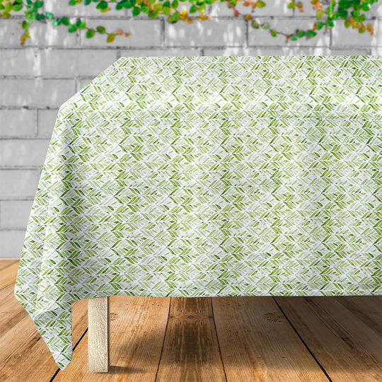 Excellent Houseware Τραπεζομάντηλο Αλέκιαστο Πράσινο 130x180εκ.