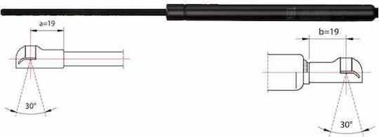 Metzger Trunk Shock Absorber 2110452