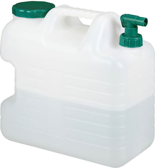 Relaxdays Butoi Cu Robinet 20 L Alb Verde Închis 37x19.5x36.5 Cm Relaxdays Butoi Cu Robinet 20 L Alb Verde Închis 37x19.5x36.5 Cm
