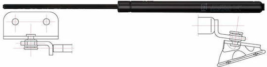 Metzger Trunk Shock Absorber 2110019