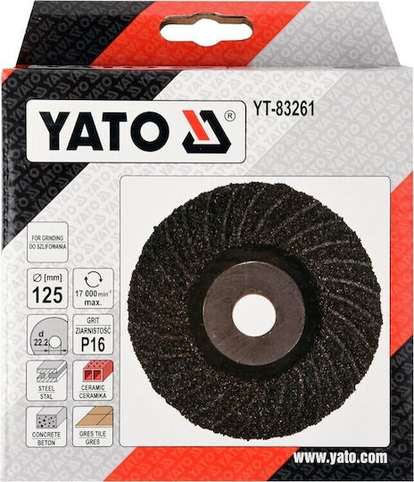 Yato Universal Grinding Disc 125mm P 16