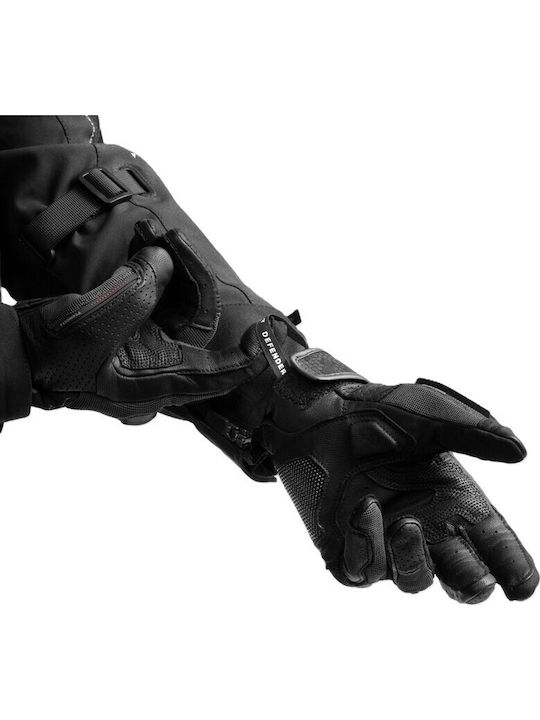 Rebelhorn Defender Summer Men's Motorcycle Gloves Black