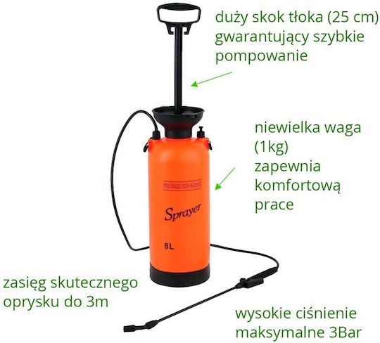 Pulverizator Flo 8,0 L 89519