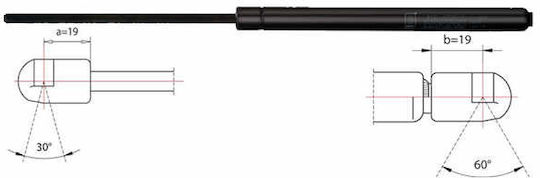 Metzger Trunk Shock Absorber 2110492