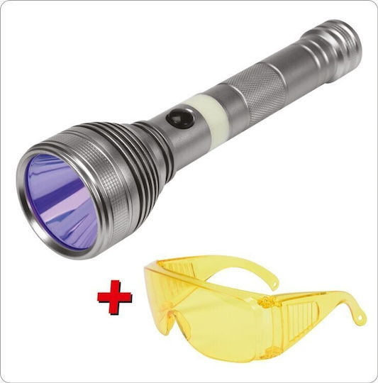 Yato Wiederaufladbar Taschenlampe LED UV IP20 Silber