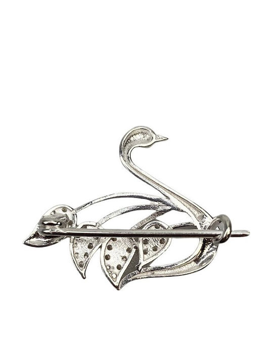 Alista Home Alista Home Brosche Aus Silber Weiß