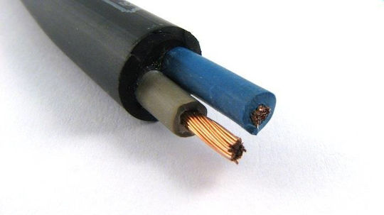 Работен Захранващ Кабел H05rr-f Ow 2x1 50м