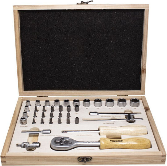 Rockforce Ratschen- & Steckschlüssel-Sets 1\4"