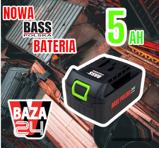Battery Tools 24 V 5.0 Ah Bass Polska 5836