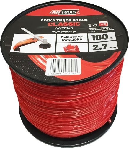AWTools AW70140 Linie Rotundă Lungime 100m și Grosime 3mm