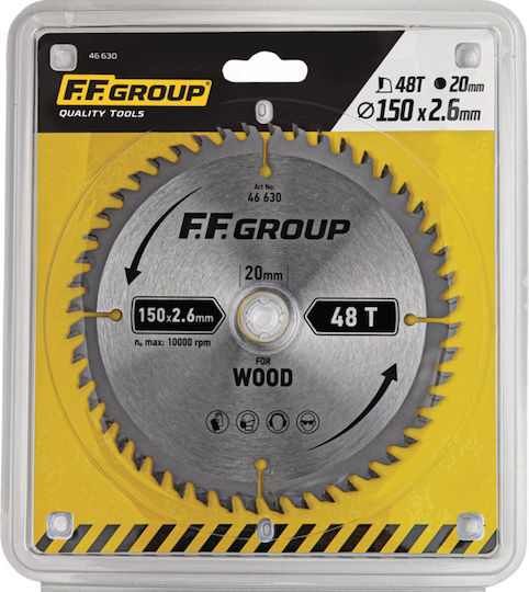 FFG Schneidscheibe Holz mit 48 Zähnen 150mm