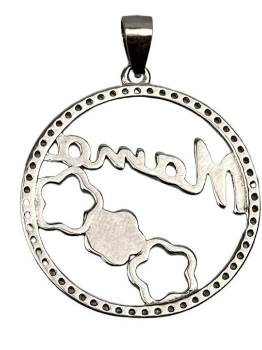 Alista Home Charm Mamă din Argint cu Zircon