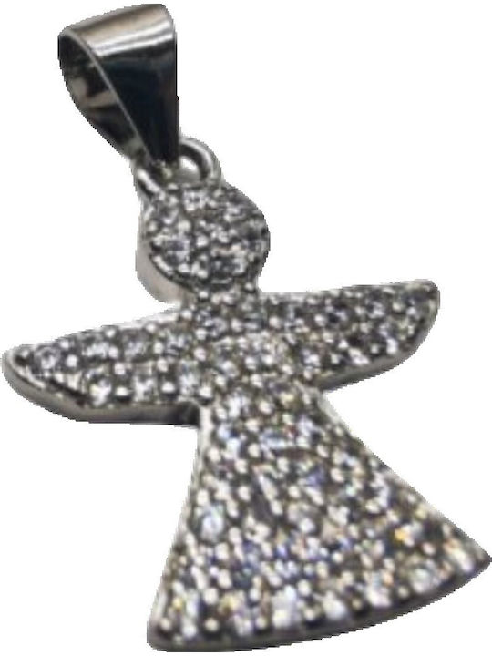 Alista Home Charm Îngeraș din Argint cu Zircon
