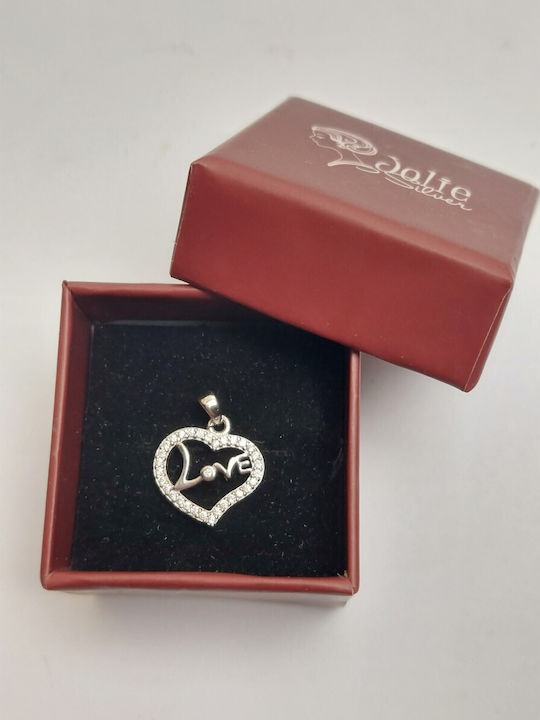 Alista Home Charm Καρδιά από Ασήμι