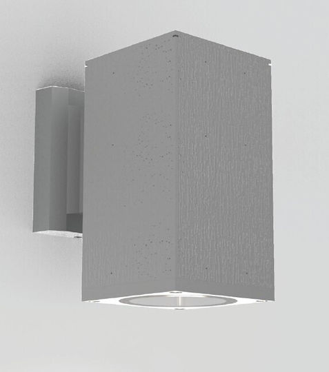 Inlight Επιτοίχιο Εξωτερικό Σποτ E27 IP65 Διπλής Δέσμης 9x15.5x17.5εκ.