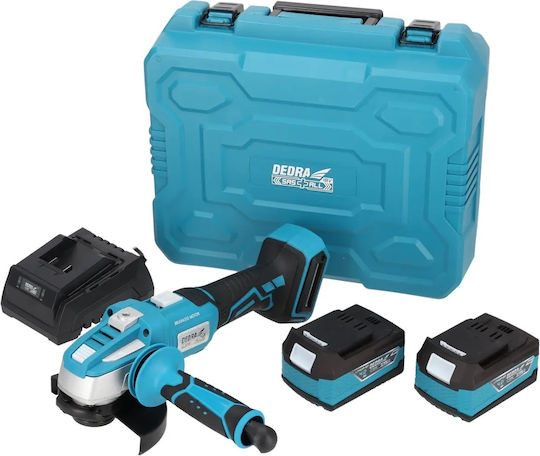 Dedra DED7030A10 Τροχός Μπαταρίας Brushless με Ρύθμιση Στροφών 2x4Ah