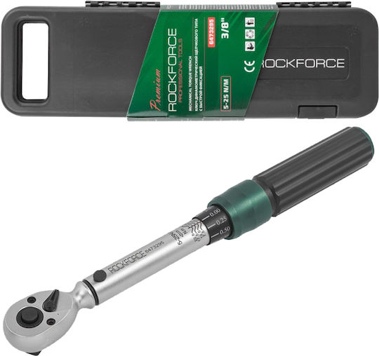 Rockforce Динамометричен Ключ 3/8" 5-25nm