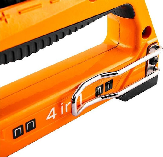Neo Tools Hand Staple Gun for Staples & Nails 16-030