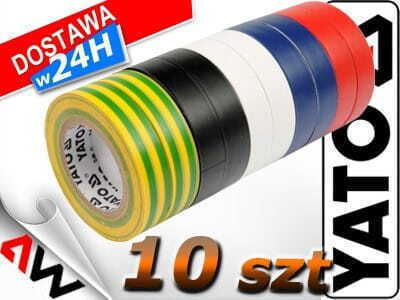 Yato Изолационна лента 19мм x 20м 10бр