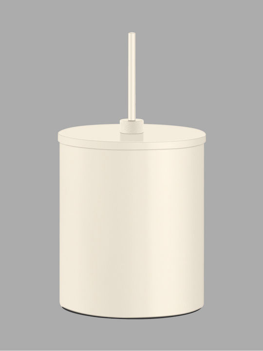 Sanco Metallic Bathroom Bin 5lt Brown