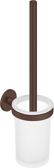 Sanco Metallic Brown Bathroom Toilet Brush
