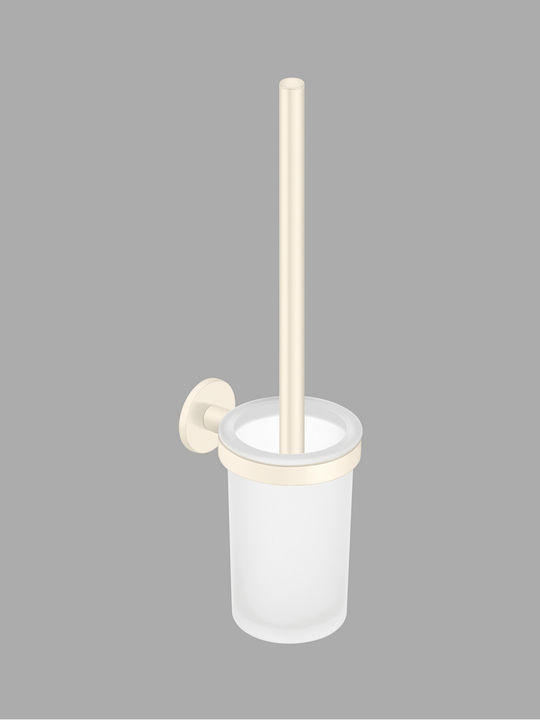 Sanco Metallic Brown Bathroom Toilet Brush