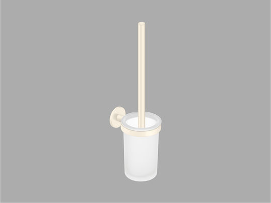 Sanco Metallic Brown Bathroom Toilet Brush