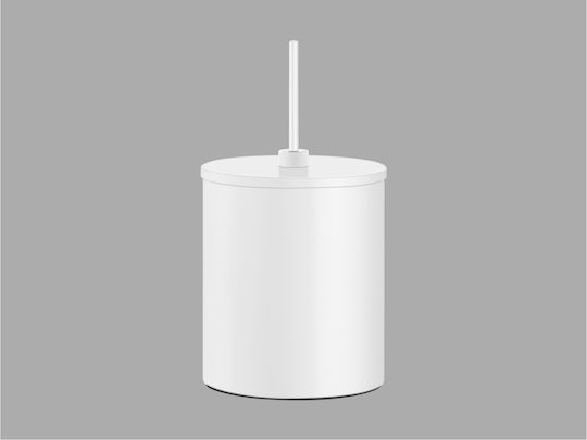 Sanco 190025-M102 Metallic Bathroom Bin 5lt Beige