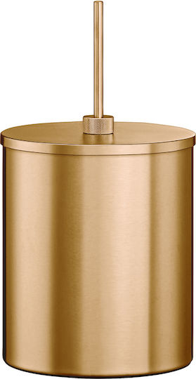 Sanco Metallic Bathroom Bin 5lt Brown