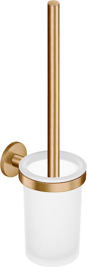 Sanco Metallic Brown Bathroom Toilet Brush