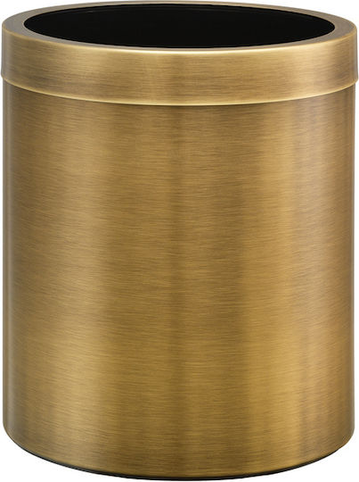 Sanco Metallic Bathroom Bin 5lt Bronze