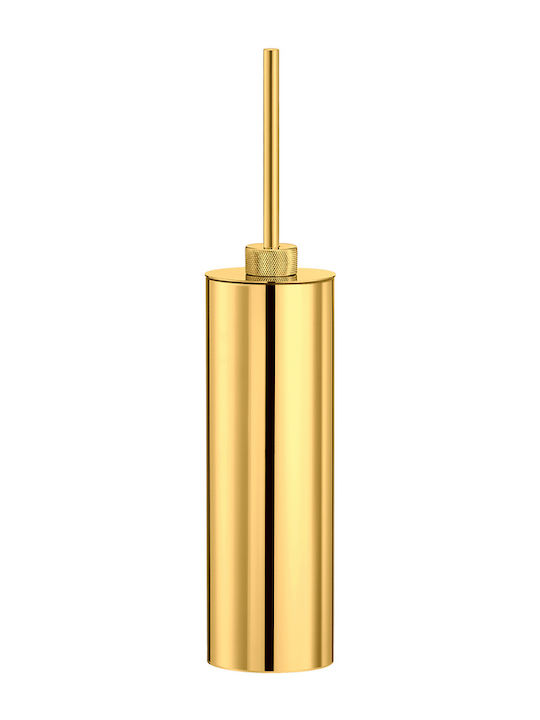 Sanco Metallic Brown Bathroom Toilet Brush