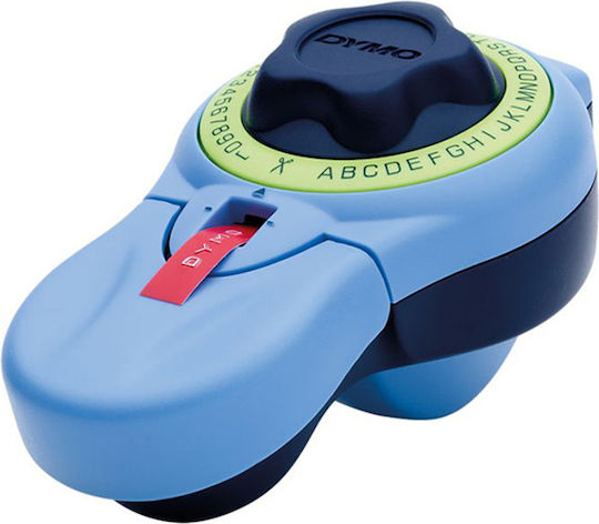 Dymo Junior Mechanical Handheld Label Maker in Light Blue Color