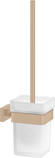 Sanco Glass Bronze Bathroom Toilet Brush
