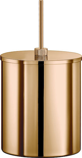 Sanco 190025-A03 Metallic Bathroom Bin 5lt Silver