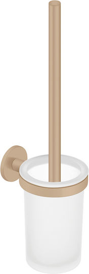 Sanco 91595-A75 Glass Bathroom Toilet Brush Brown