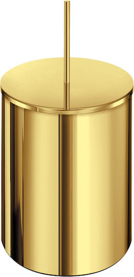Sanco 90606-A75 Metallic Bathroom Bin 5lt Brown