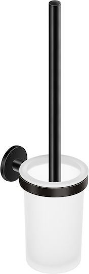 Sanco 91595-A75 Glass Bathroom Toilet Brush Brown