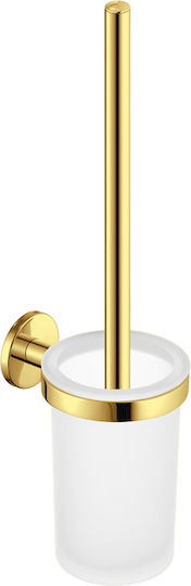Sanco Metallische Toilettenbürste Badezimmer Bronze