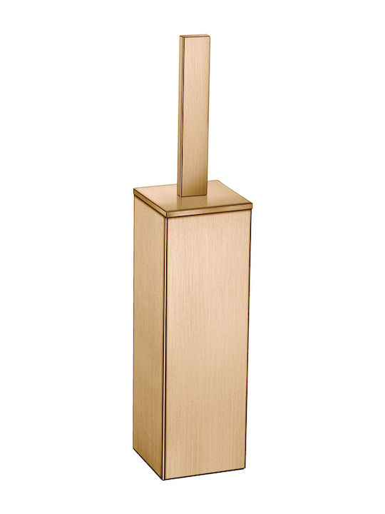 Sanco 90572-M102 Metallische Toilettenbürste Badezimmer Beige