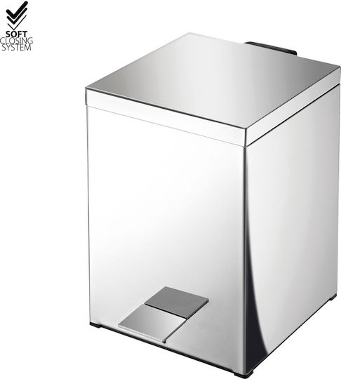 Sanco Metallischer Badezimmer Behälter Soft Close 5lt Bronze