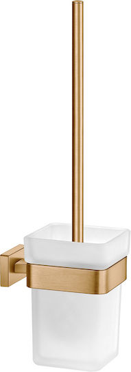 Sanco Glas Toilettenbürste Badezimmer Braun