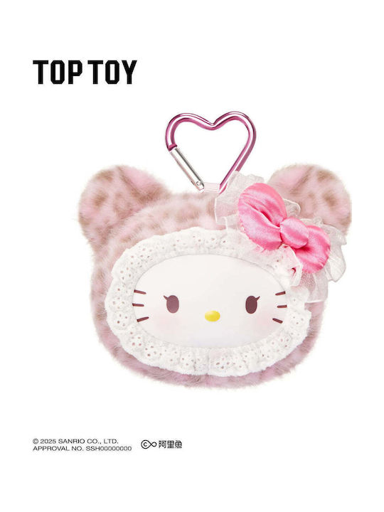 Sanrio Characters Fluffy Teddy Bear Series Plüschiger Schlüsselanhänger Blindbox 1 Stück Zufallsauswahl