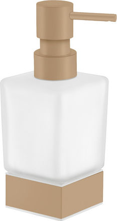 Sanco Bathroom Dispenser Γυάλινο Γκρι