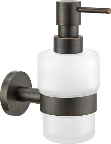 Sanco Ergon Wandmontierter Spender Glas Grau